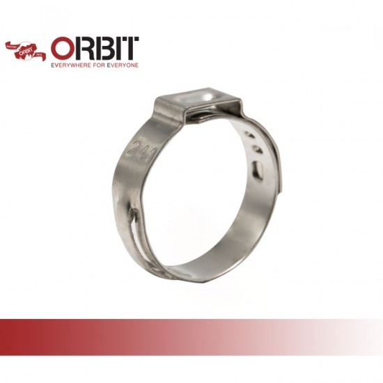 เข็มขัดรัดท่อเอียสเต็ปเลสเอียแคลมป์ ORBIT STEPLESS EAR CLAMP Orbit Stepless Ear clamp  เข็มขัดรัดท่อเอียสเต็ปเลสเอียแคลมป์  ORBIT STEPLESS EAR CLAMP 